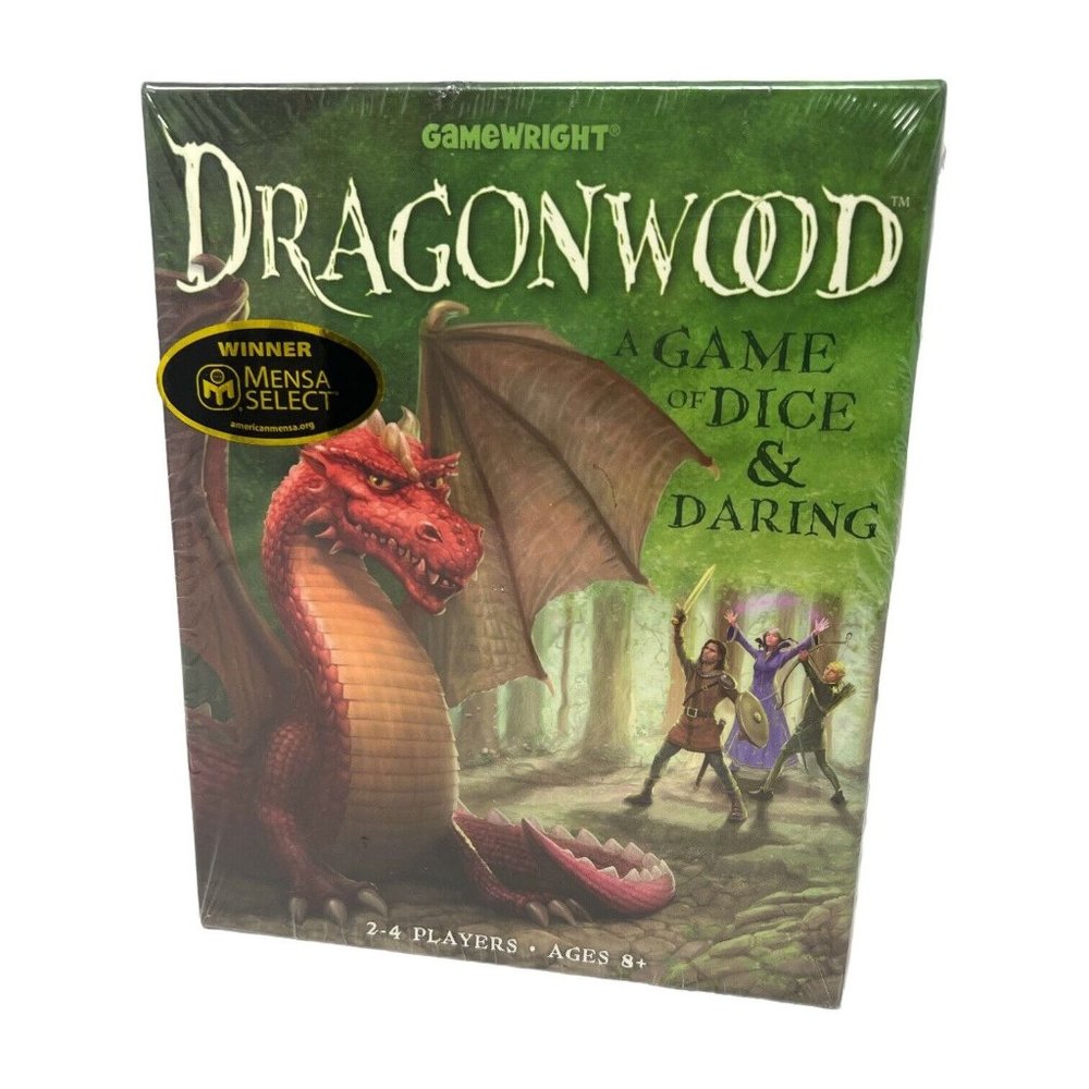 Gamewright Dragonwood A Game of Dice & Daring Board Game New unopened Sealed